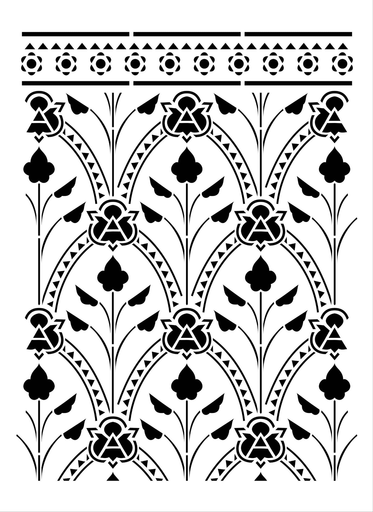 Stencil XXL Deco 16 | S stencils™