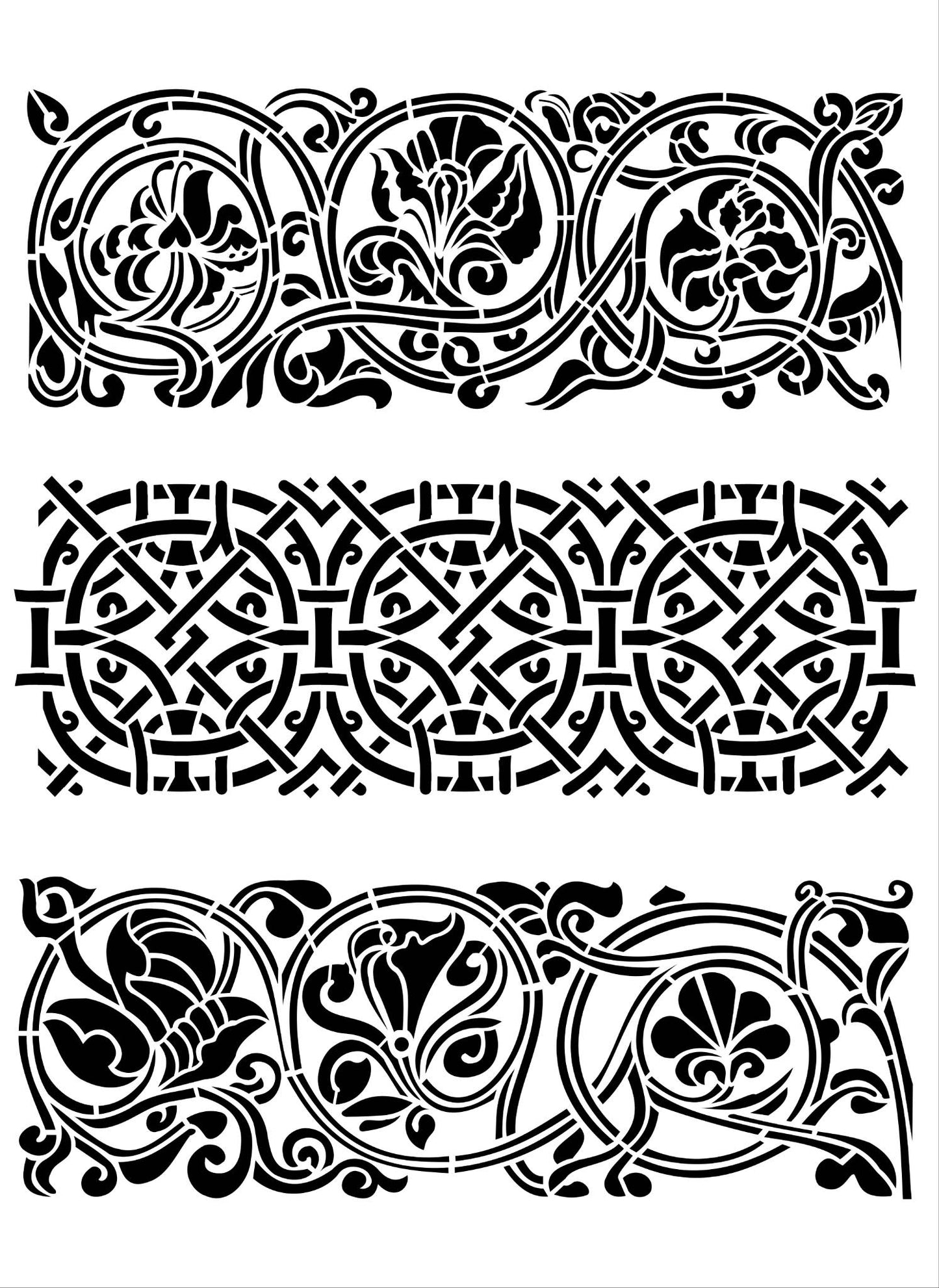 Stencil XXL Deco 15 | S stencils™